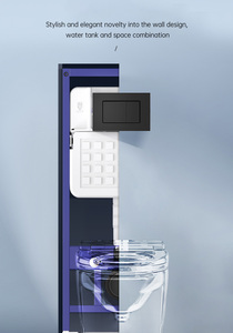 Para <span class=keywords><strong>Cisterna</strong></span> oculta de doble descarga TUSSON Diseño moderno de gama alta con <span class=keywords><strong>entrada</strong></span> de latón duradero HDPE de larga duración para baños kazajos - Product Image 2