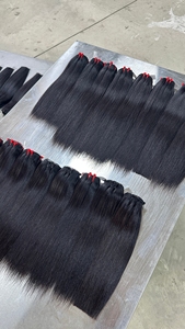 Extensions de cheveux humains bruts alignés sur les cuticules, pré-cousues invisibles, pour tresses naturelles, en gros - Product Image 4