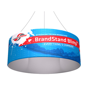 Triển Lãm Thương Mại 280gsm Dệt Kim Polyester Hai Mặt Đồ Họa In 8ft Trần Treo <span class=keywords><strong>Banner</strong></span> - Product Image 2