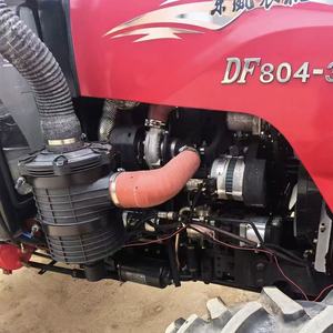 Tracteur agricole Dongfeng DF804-3 90 CV 4x4 avec cabine climatisée, embrayage à double action, pour rizières et terres sèches - Product Image 4