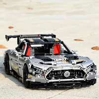 Mould King 13126 AMGED GT R Super Sport Car C63 Accessoires Technologiques Blocs de Construction Briques Jouets pour Enfants Cadeaux