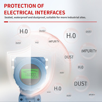 Niveaumètre hydrostatique câblé en acier inoxydable Weistoll, portée 100 m, protection IP68, pour rivière/puits profond, précision 0,25 %