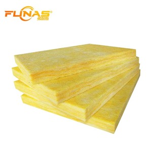 Panneau de laine de verre Funas 1200x600x50mm, isolation thermique et insonorisation pour serre, usine, KTV - Product Image 1