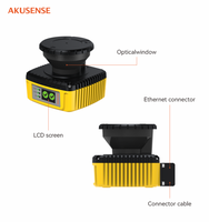 Scanner LiDAR Akusense AS-60C32, angle de vision de 270°, portée de 0 à 40 m, 12 V CC, pour applications d'entreposage autonome