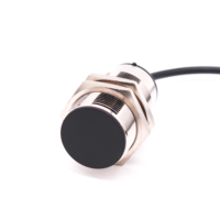Sensor de Salida Analógica M30, Salida 0-10V+0-20mA, Sensores de Posición por Cable, Sensor de Proximidad Capacitivo, 15-30VDC, 3/4 Cables