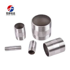 Sambungan Pipa Baja Tahan Karat Tipe <span class=keywords><strong>Nipple</strong></span> untuk Air - Product Image 1