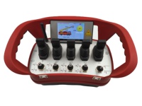 Télécommande sans fil étanche à 5 joysticks avec écran pour système hydraulique de grue de camion