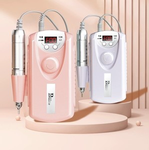 Machine à percer les ongles électrique 30000 tr/min, haute vitesse, en acier inoxydable, lime électrique portable pour salon de manucure et polissage - Product Image 6
