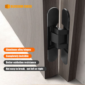 أجهزة عالية الجودة ثلاثية الأبعاد قابلة للتعديل ، باب ساتان للفنادق ، مفصلات مشروع داخلية متينة حديثة - Product Image 5