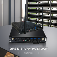 PC Mini Embedded I7-1180G7 4K 60Hz DP HD MIC VGA USB Layar Sentuh Kapasitif Sistem Operasi Linux Modul Inti OPS Mini Stok Industri