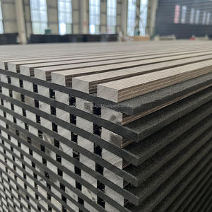 Diverses couleurs ont fait face au panneau acoustique insonorisé en bois de lamelle pour la décoration d'intérieur - Product Image 6