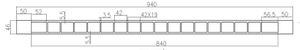 Per la produzione di porte profili del pannello della <span class=keywords><strong>porta</strong></span> in wpc non finiti di materie prime - Product Image 5
