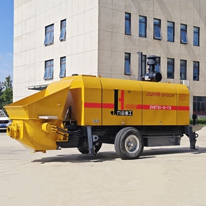 JIUHE - Bomba de Cemento Hidráulica con Control Remoto de 80, Rentable, Fabricada en Nuestra Propia Fábrica, Bomba de Concreto para Construcción - Product Image 5