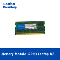 8GB DDR3 Ordinateur Portable RAM 1600MHz Fréquence 1333MHz SODIMM DDR3 pour Ordinateur Portable Emballé en Vrac avec Fonction ECC en Stock