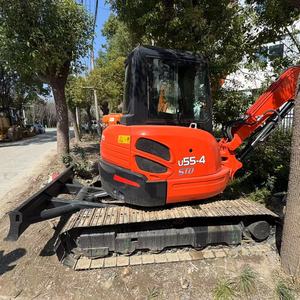 Excavadora U55 2023 con pocas horas de uso, 5.5 toneladas, capacidad de cazo de 0m, componentes KYB, para construcción y excavación de tierra - Product Image 6