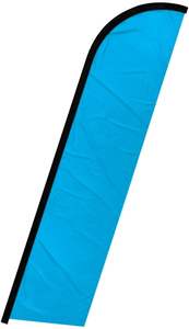 Großhandel Solid Purple Full Curve Windless Swooper Feder Flagge Blank Farbe Werbe flaggen & Banner - Product Image 3