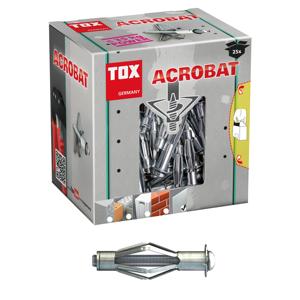 ปลั๊กเสียบผนังแบบโพรงโลหะ Tox Acrobat ขนาด M5x52มม. แพ็คขนาดเล็ก - Product Image 1