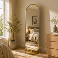 Miroir LED intelligent direct usine, miroir de salle de bain anti-buée sur mesure, haut-parleur Bluetooth à gradation tactile, IP44 CE RoHS OEM