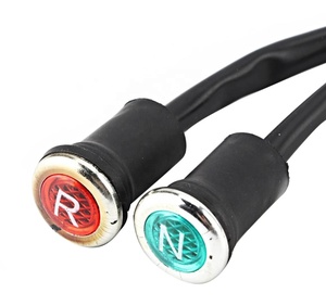 Luz indicadora roja y verde para motocicleta, luz indicadora de marcha atrás y neutral, indicador de marcha neutral para ATV, vehículo de 4 ruedas, Quad - Product Image 5