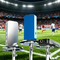 Adaptateur HiFi pour matchs de football en direct, DAC/AMP contrôlé par application, PCM 32 bits/768 kHz, faible distorsion, sortie 3,5/4,4 mm, améliorez votre expérience sportive