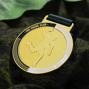 מפעל לוגו מותאם אישית זהב 3D למות הליהוק עגול סגסוגת אבץ ספורט dodgeball ספורט dodgeball - Product Image 4