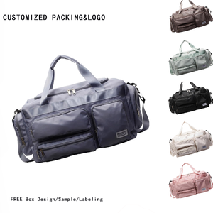 Bolsa de Viaje Deportiva Económica <span class=keywords><strong>Goya</strong></span>, Grande, Unisex, de Moda, con Cierre de Cremallera Oxford, Ligera, Transparente, Multifuncional, de 36-55L - Product Image 1