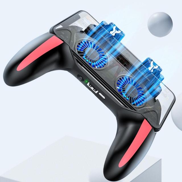 H10 Joy Stick Gamepad With Double Fan Gaming Controller for Pubg Smartphone Games