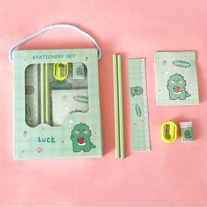 Juego de Papelería Infantil X418, Regalo de Recompensa para Estudiantes de Primaria, Juego de Lápices de Seis Piezas, Regreso a Clases, Material Escolar - Product Image 2