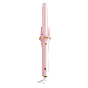 Rizador de pelo eléctrico automático de 22 mm para rizos grandes, efecto de ondas de agua, con tres tubos para rizos en espiral - Product Image 4