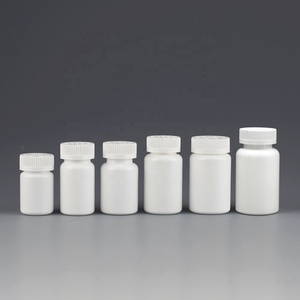 Bottle Pills Bottles Medicine Bottle Wholesale Empty Round White HDPE Capsules Tablets Bottle 45ml 60ml 75ml 85ml 100ml 150ml 200ml Plastic Medicine Pills Bottles