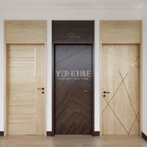 Brazilian antique red oak wood door interior bedroom wooden flush door oak wood internal timber door