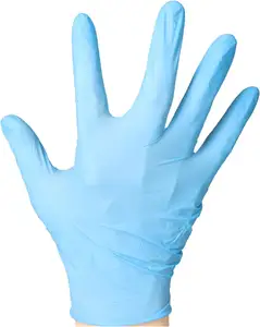 Gants en nitrile noir vente en gros gants en nitrile sans poudre utilisation multi-scénarios