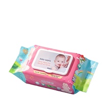 Lingettes nettoyantes douces pour bébé, écologiques, 80 pièces, sans alcool, hypoallergéniques, épaisses, humides, pour le visage, les mains, les couches, à utiliser à la maison et en voyage