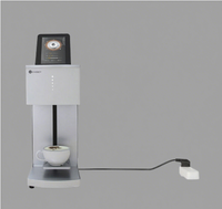 EVEBOT EB-FM1 Nouvelle Imprimante 3D à Plat Automatique pour Selfie, Café, Bière, DTF, en Aluminium, USB/WiFi, Encre Comestible, Support PLA, 30s, 1 An