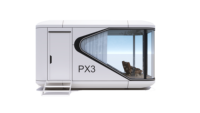 Maison intelligente de 20 pieds, capsule spatiale, maison de détente, écologique, préfabriquée, pour maison d'hôtes