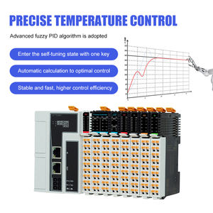 간단한 배선 4 입력 채널 50mA 광커플러 절연 열전대 PLC 온도 제어 모듈 - Product Image 2