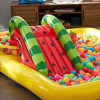 Intex 57158 Fun Fruity Play Center Wasserpark Aufblasbare Pool rutschen Intex Fun Fruity Play Center