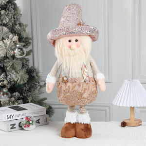 Feliz Navidad ornamento Ins Estilo nórdico Navidad muñeco de nieve muñeca elástica muñeco de <span class=keywords><strong>Reno</strong></span> de punto para decoración de Navidad - Product Image 5