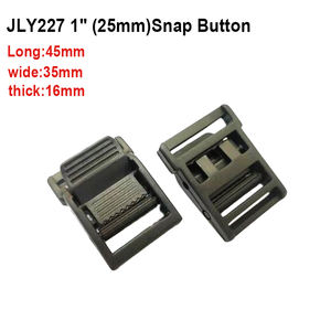 Heetverkopende 1 inch 350 kg breuksterkte zwarte coating cam <span class=keywords><strong>lock</strong></span> gesp voor bindband - Product Image 1