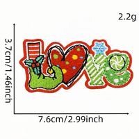 Patchs brodés thermocollants de Noël en gros, appliques sapin de Noël, nœud cadeau, cloche et slogan pour vêtements, sacs et décoration DIY