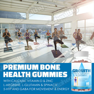 Supplément de croissance et de développement naturels de pastèque pour enfants et adolescents approuvé par les pédiatres Vitamine Calcium Force osseuse - Product Image 4