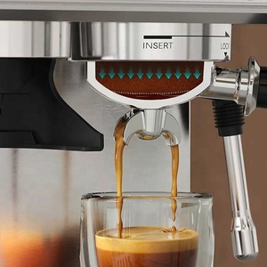 Bean-to-Cup Espressomaschine mit integriertem Mahlwerk für Cold Brew, halbautomatische Kaffeemaschine mit Milchaufschäumer für Zuhause - Product Image 2