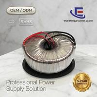 Transformateurs toroïdaux personnalisés 5kW 220V/380V 60V pour amplificateur audio annulaire 5KW