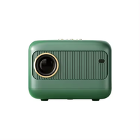 Proyector de Cine en Casa HTP H86 Portátil con Lámpara LED LCD Inteligente OEM, 200 Lúmenes, Android 9, 1080P Integrado, Gran Venta 2026