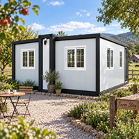 Maison conteneur modulaire préfabriquée pour location de villégiature, chalet, maison d'hôtes, usage résidentiel et commercial