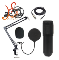 Microphone à condensateur filaire pour enregistrement en studio, diffusion en direct, podcast, voix off, diffusion à domicile, instrument de musique