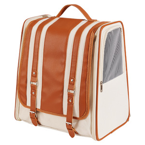 <b>Cat</b> bag, portable, large capacity pet bag, double-shoulder transparent Oxford cloth, universal dog bag, fashionable, in stock, - Product Image 1