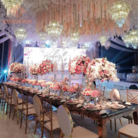 Services de personnalisation de mariage, chaises de mariée dorées de luxe, empilables, en acier, pour hôtel, appartement, design moderne