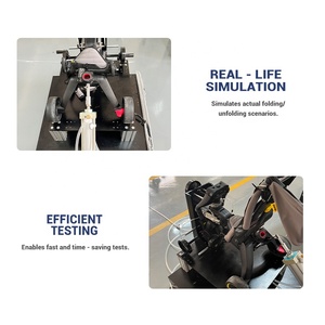 Xe đẩy em bé gấp Máy kiểm tra trẻ sơ sinh vận chuyển gấp mệt mỏi Tester Có thể gập lại xe đẩy gấp độ bền Thiết bị kiểm tra - Product Image 5