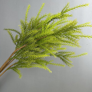 Planta Decorativa de Plástico con Capas Doradas, Romero, Espárragos, 100-200 cm de Altura, Decoración para el Hogar, Estilo Mori, Boda, Helecho Artificial - Product Image 4